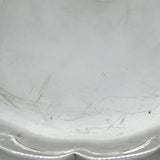 Silver Plated Cast Squirrel Handle Treat Dish Antique c1920 Art Deco Sheffield