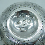 18th Century Russian Sterling Silver Floral Beaker Antique 1754 Moscow