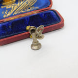 Sterling Silver Traditional Large Telephone Charm Pendant Vintage c1970