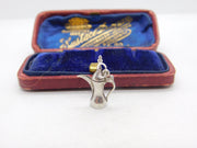 Sterling Silver Eastern Wine Jug Charm Pendant Vintage c1970