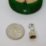 Sterling Silver Pilgrim Figure Charm Pendant Vintage c1970