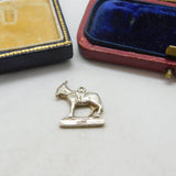 Sterling Silver 'Clovelly' Donkey Charm Pendant Vintage c1970