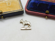 Sterling Silver 'Clovelly' Donkey Charm Pendant Vintage c1970