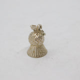 Sterling Silver Thistle Emblem For Scotland Charm Pendant Vintage c1970s