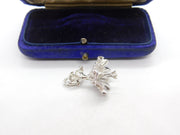 Sterling Silver Flamenco Dancer Charm Pendant Vintage c1970