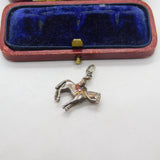 Sterling Silver Changing of the Guard Charm Pendant Vintage c1970