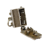 Sterling Silver Opening Pub Tavern Charm Pendant Vintage c1970s