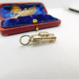 Sterling Silver Cadillac Car Charm Pendant Vintage c1970