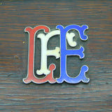 Sterling Silver & Enamel Mounted Hardwood 'Freedom of the Borough' Box Vintage