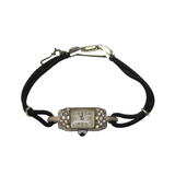 Art Deco Sterling Silver & Paste Set Ladies Cocktail Watch Antique c1920s