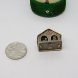 Sterling Silver CHIM Weather Vane Articulated Charm Pendant Vintage c1970
