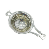 Art Deco Sterling Silver Modernist Pattern Tea Strainer Antique 1934 Birmingham