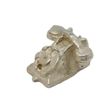 Sterling Silver Telephone Charm Pendant Vintage c1970