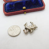 Sterling Silver Packhorse Charm Pendant Vintage c1970