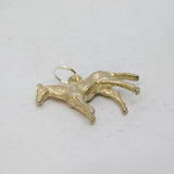 Sterling Silver Horse Or Pony Charm Pendant Vintage c1970