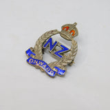 Sterling Silver New Zealand Expeditionary Force Sweetheart Brooch Antique c1940