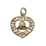Sterling Silver Charles & Diana Commemorative Pendant Vintage 1981