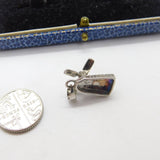 Sterling Silver Dutch Windmill Charm Pendant Vintage c1970