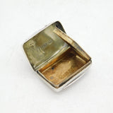 George IV Sterling Silver Floral Pattern Vinaigrette Antique 1826 Birmingham