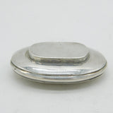 18th Century George III Scottish Sterling Silver Snuff Box Antique c1790s