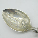 Victorian Canadian Sterling Silver 'Steamer Empress of India' Spoon Antique