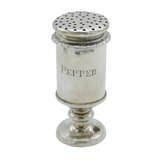 Calcutta Victorian Sterling Silver Pepper Pot Antique c1845 Lattey Brothers