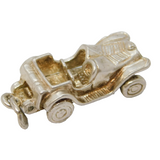 Sterling Silver Opening Motor Car Charm Pendant Vintage c1970