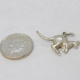 Sterling Silver Kangaroo Charm Pendant Vintage c1970