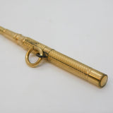 Art Deco Perry & Co. Rolled Gold Propelling Pencil Antique c1920s
