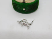 Sterling Silver Kangaroo Charm Pendant Vintage c1970