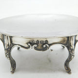 Edwardian Sterling Silver Table Form Jewellery Dish Antique 1909 Birmingham