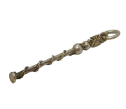 Sterling Silver Royal Staff Sceptre Charm Pendant Vintage c1970