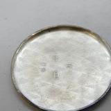Victorian Sterling Silver Cased Longia Wristwatch Antique 1865 London