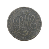 18th Century Anglesey Parys Mine Company Penny Token Antique 1788
