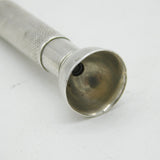Sterling Silver Engine Turned Cigar Piercer Fob Antique c1920 Art Deco