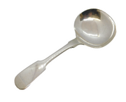 Newcastle George III Sterling Silver Tea Caddy Spoon Antique 1806 T. Watson