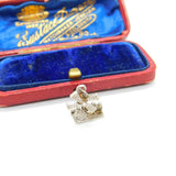 Sterling Silver Countryside Scene Charm Pendant Vintage c1970