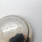 Sterling Silver Chatelaine Mirror Locket Pendant Antique 1915 Birmingham Deco