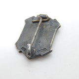 Sterling Silver Christian Faithful Service Brooch Antique 1921 Art Deco
