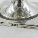 George III Sterling Silver Shell Form Pedestal Sugar Bowl Antique Chester