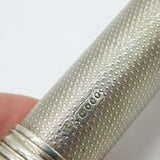 Victorian Sterling Silver Travelling Shaving Brush Antique 1865 London