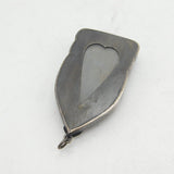 20th Century Oriental Sterling Silver Mounted Carved Religious Reliquary Pendant