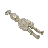 Sterling Silver Royal Guardsman Soldier Charm Pendant Vintage c1970