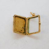 19th Century 9ct Gold & Carved Hematite Centurion Locket Antique c1840s