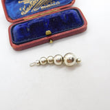 Sterling Silver Beads Charm Pendant Vintage c1970