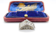 Sterling Silver French Ski Chalet Charm Pendant Vintage c1970