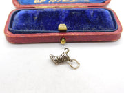 Sterling Silver Puss-in-Boots Charm Pendant Vintage c1970