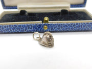 Sterling Silver Traditional Fire Helmet Charm Pendant Vintage c1970