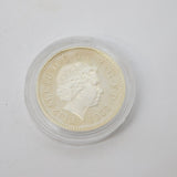 Sterling Silver Proof British £1 Coin Vintage 2003 EF