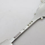 Edwardian Sterling Silver & Enamel Holyrood Palace Teaspoon Antique Birmingham